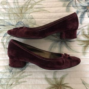 Classic Velvet Kitten Heels